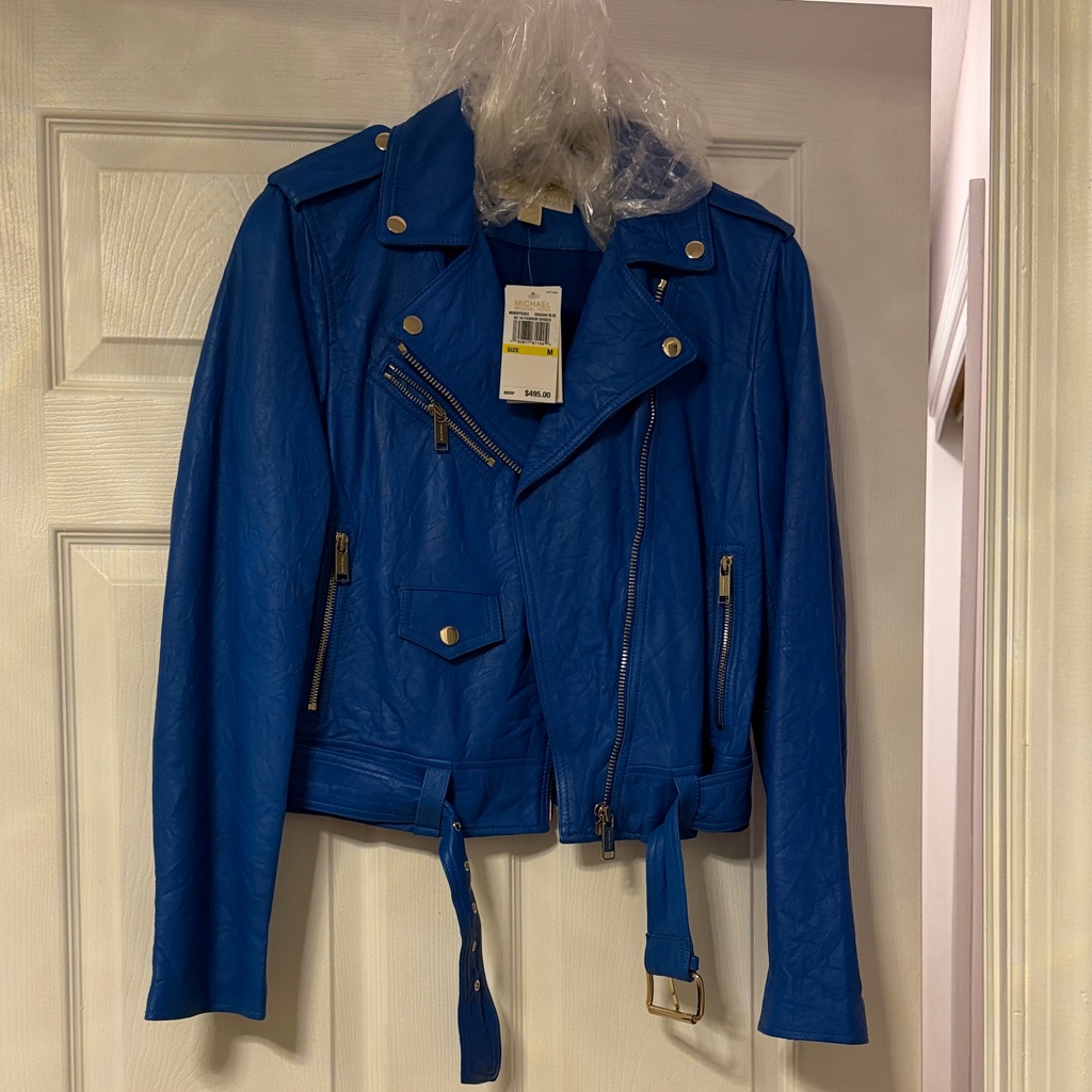 Michael Kors, Jacket, Blue Jay.,Size M.